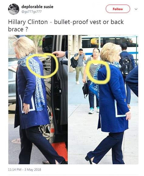 hillary clinton hermes scarf back brace